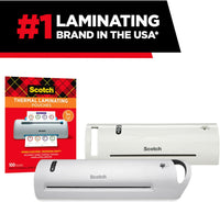 Thermal Laminating Pouches, for Use with Thermal Laminators, 8.9 X 11.4 Inches, Letter Size Sheets, 100-Pack