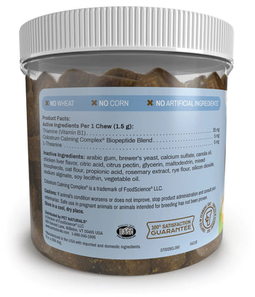 Calming for Dogs, Anxiety Support Supplement, 90 Bite-Sized Chews