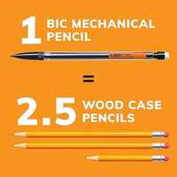 Xtra Smooth Mechanical Pencil with 0.7 Mm Medium Point, Refillable and Retractable, 40-Count Pack