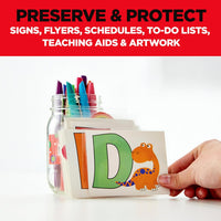 Thermal Laminating Pouches, for Use with Thermal Laminators, 8.9 X 11.4 Inches, Letter Size Sheets, 100-Pack