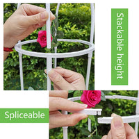 1Set Climbing Plant Trellis Garden Support Cages for Flowers Plants Support Frame Trellis Climbing DIY Flower Vines Pot Stand