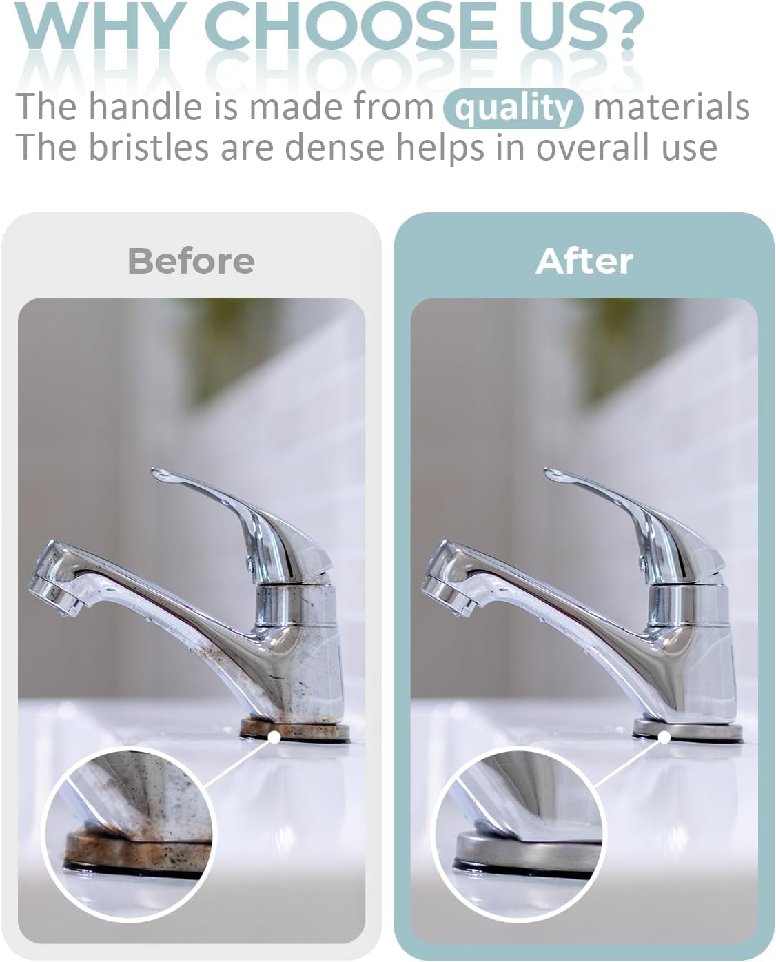 Crevice Cleaning Brush - Grout Scrub Brush, House Cleaning Supplies, Gap Cleaning Tools, Home Essentials, Gifts for Women Men, Hard Bristle Crevice Cleaner Brush for Household Use, Bathroom