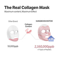 Deep Collagen Overnight Mask 37Gx4Ea | Original Hydrating Collagen Face Mask | Real Collagen 2,160,000PPB for Elasticity |Tiktok Trend Items Korean Skin Care