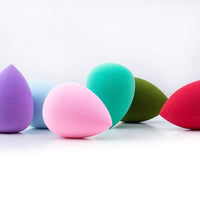 10 Pcs Perfect Makeup Sponge Set Blender Flawless for Liquid, Multi-Colored Beauty Makeup Sponges
