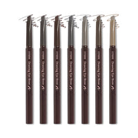 Drawing Eye Brow, Eyebrow Pencil, Microblading, Long Lasting, Soft Textured Natural Daily Look, Korean Makeup, Beauty, Brown (0.008 Ounce)