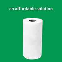 2-Ply Flex-Sheets Paper Towels, 12 Basics Rolls = 32 Regular Rolls, Everyday Value with 150 Sheets per Roll