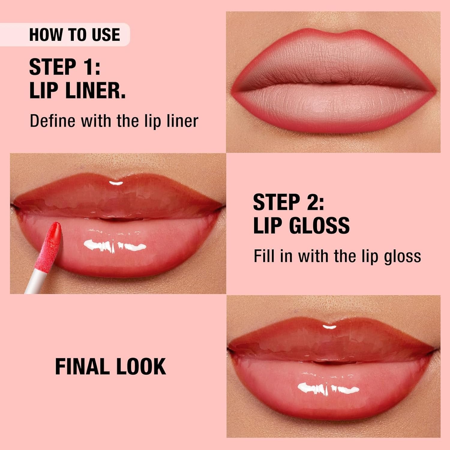 6 Matte Lip Liner with 6 Nourishing Lip Oil Lip Gloss Set, Long-Lasting and Hydrating 2 in 1 Makeup Set, Beauty Daily Cosmetics Gift for Girls