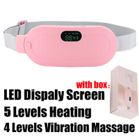 Electric Heating Massager Belt for Menstrual Relief.