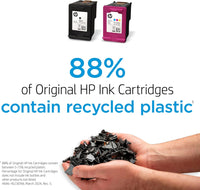 67XL Black High-Yield Ink Cartridge | Works with  Deskjet 1255, 2700, 4100 Series,  ENVY 6000, 6400 Series | Eligible for Instant Ink | One Size | 3YM57AN
