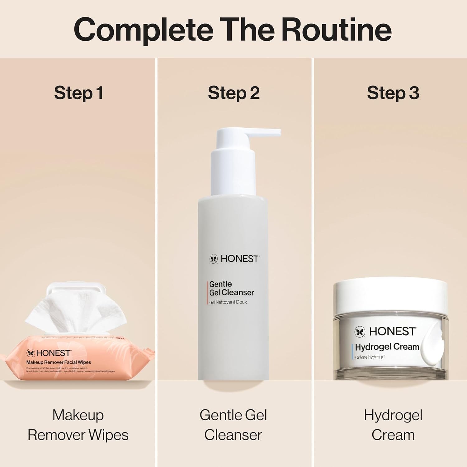 Fragrance Free Cleansing Makeup Remover Facial Wipes | Plant Based, Hypoallergenic, Gentle for Sensitive Skin | 30 Count