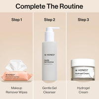 Fragrance Free Cleansing Makeup Remover Facial Wipes | Plant Based, Hypoallergenic, Gentle for Sensitive Skin | 30 Count