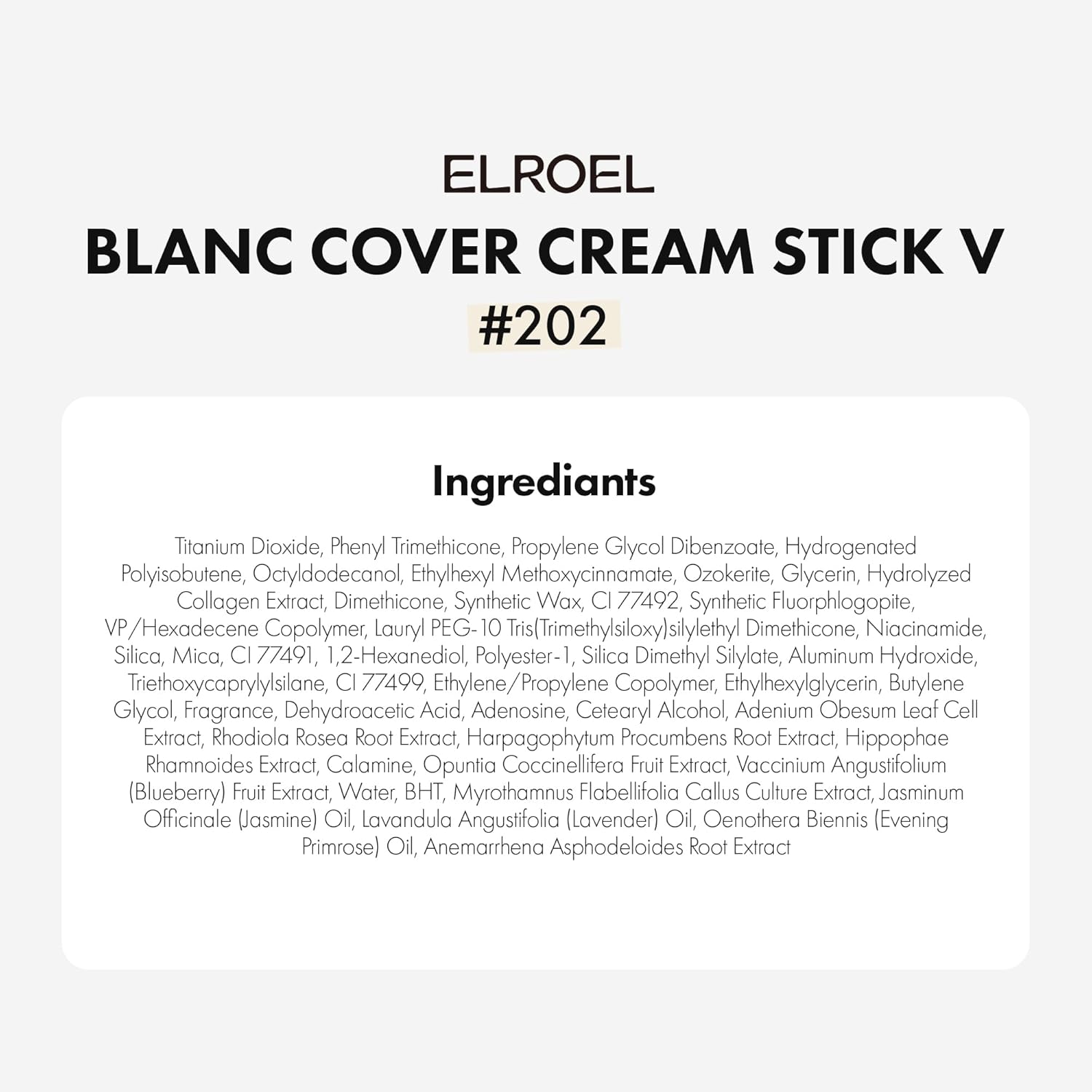 Blanc Cover Cream Stick V White - Korean Color-Changing Foundation Stick with Volufiline - Medium to Full Coverage Dewy Finish Base Makeup - Dual-Ended with Detachable Brush (202 Natural)