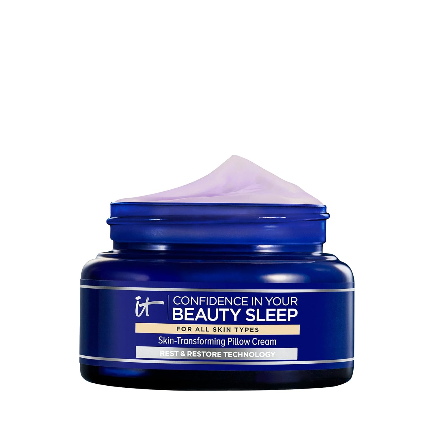 Confidence in Your Beauty Sleep Night Cream - Visibly Improves Fine Lines, Wrinkles, Dryness, Dullness & Loss of Firmness - with Hyaluronic Acid