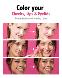 Kisstin Balm - Skin-Refining Face Moisturizer & Makeup Stick | Nourishing Beauty Moisturizer Stick | Makeup-Enhancing Glow Balm (0.32 Oz)