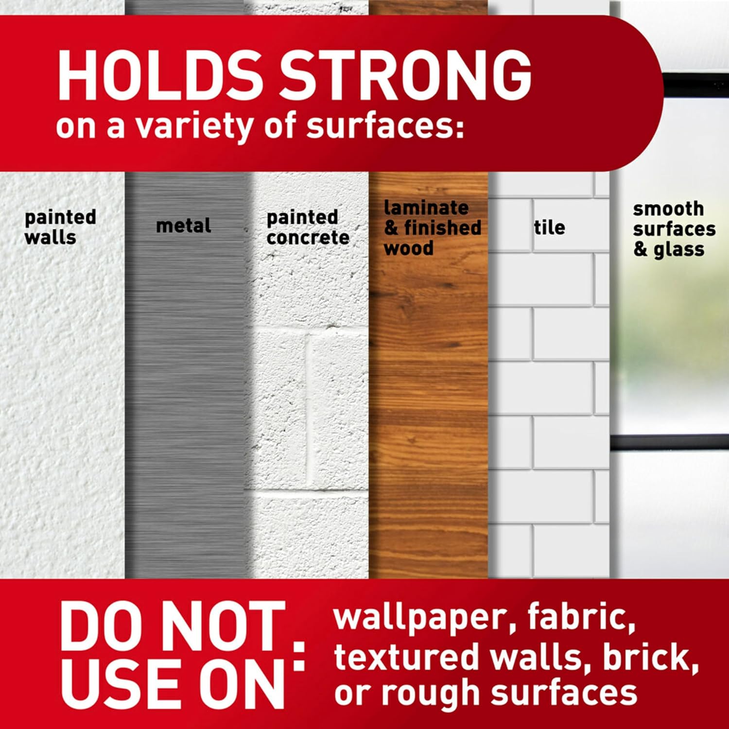 15 Lb Large Picture Hanging Strips 14 Pairs (28  Strips), Damage-Free Hanging Picture Hangers, No Tools Wall Hanger for Home Decor, White Adhesive