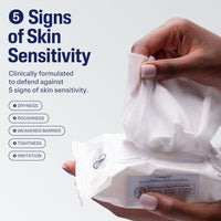 Gentle Makeup Removing Face Wipes, Daily Cleansing Facial Towelettes Gently Remove Makeup, Fragrance and Alcohol Free, 25 Count