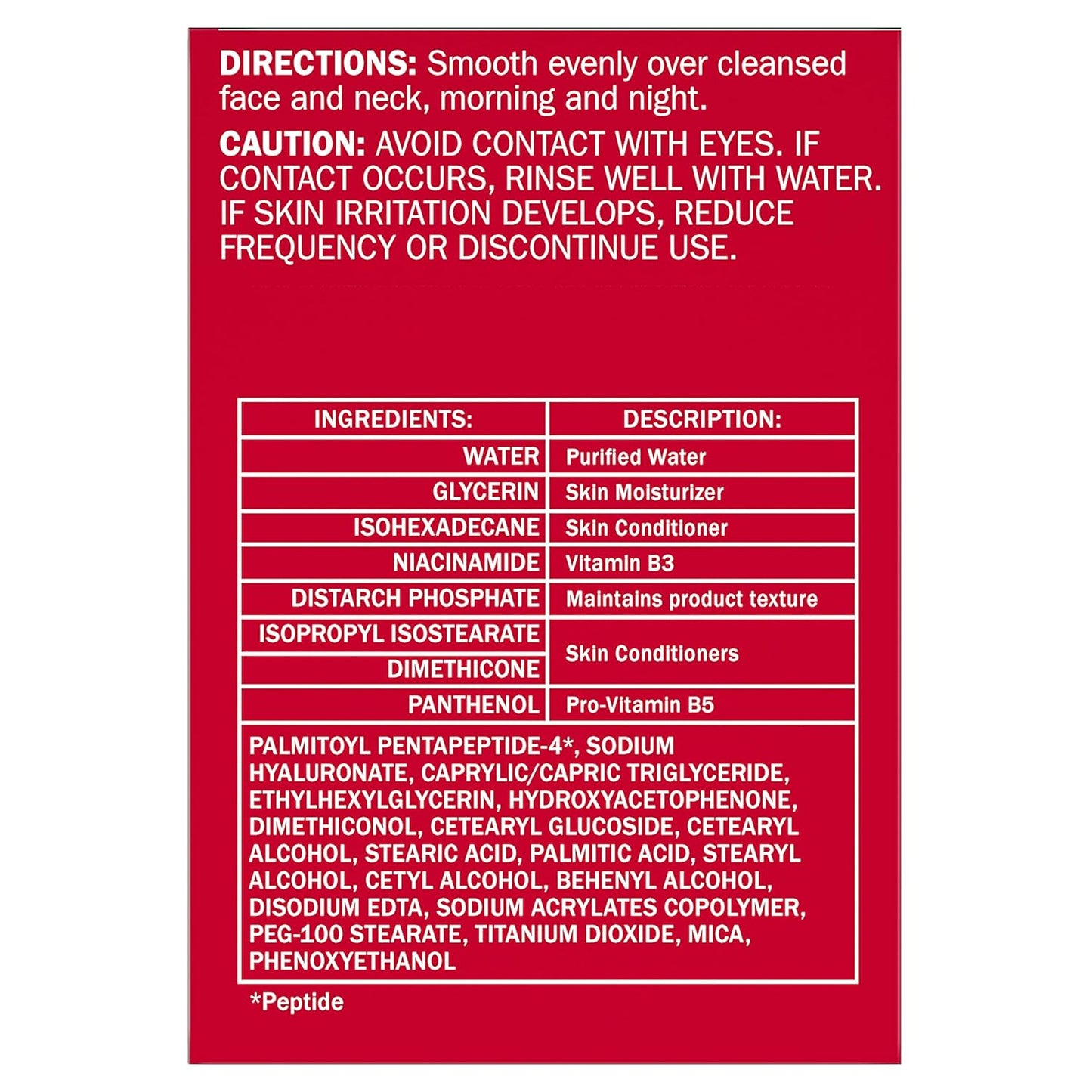 Face Moisturizer, Regenerist Micro-Sculpting Cream for Women, Fragrance-Free - Hydrating, Anti-Aging, Anti-Wrinkle, Firming Skin Care - Hyaluronic Acid, Niacinamide, Amino Peptides, 1.7 Oz