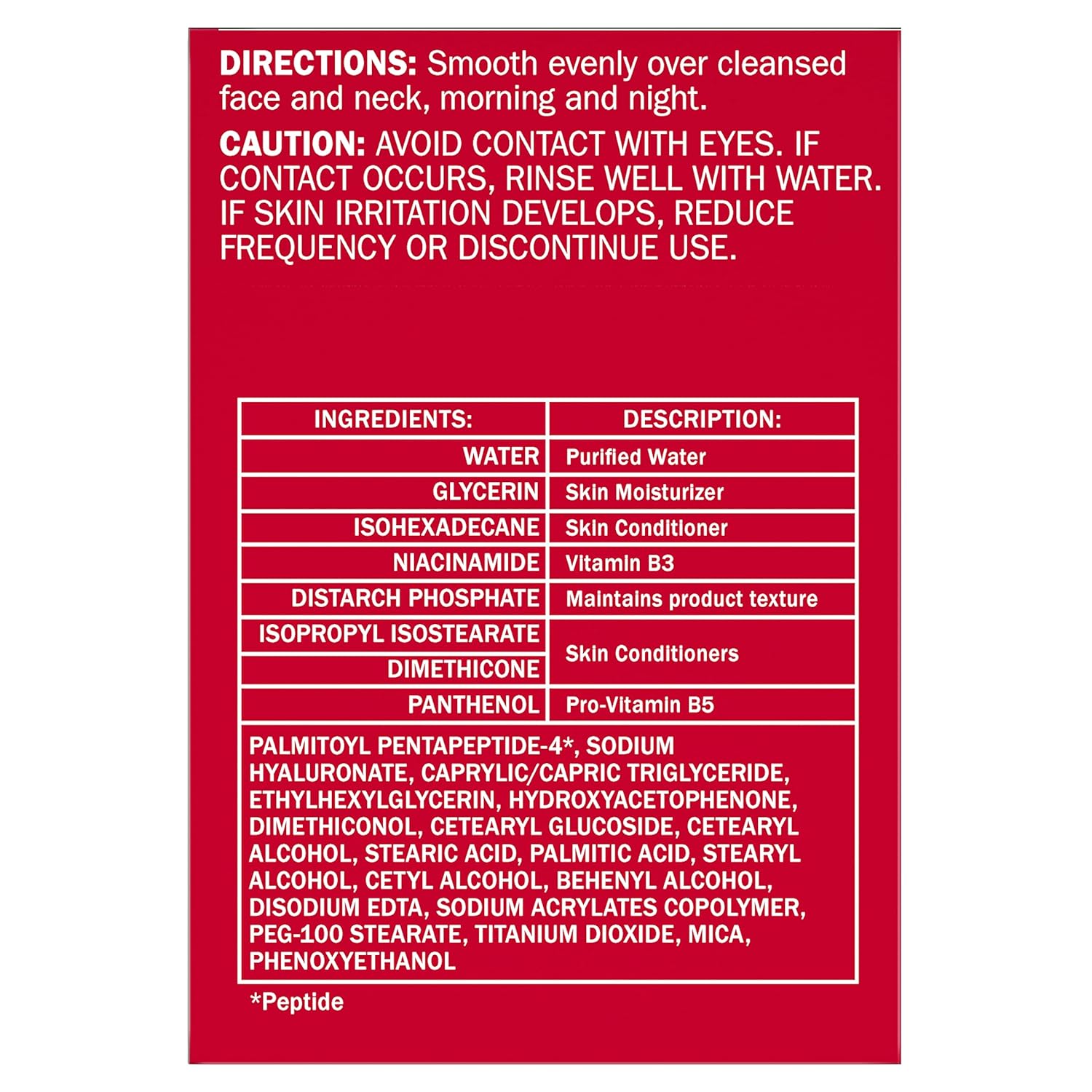 Face Moisturizer, Regenerist Micro-Sculpting Cream for Women, Fragrance-Free - Hydrating, Anti-Aging, Anti-Wrinkle, Firming Skin Care - Hyaluronic Acid, Niacinamide, Amino Peptides, 1.7 Oz