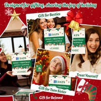 Makeup Advent Calendar 2025, 24 Days Christmas Makeup Gift Set for Adult Women & Teen Girls,  2025 Xmas Countdown Calendar Beauty & Cosmetics Holiday Surprise Make up Gift Kits for Women Full Kit