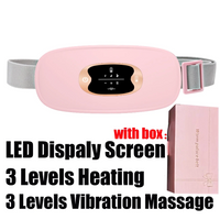 Electric Heating Massager Belt for Menstrual Relief.