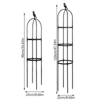 1Set Climbing Plant Trellis Garden Support Cages for Flowers Plants Support Frame Trellis Climbing DIY Flower Vines Pot Stand