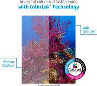 HP Printer Paper | 8.5 X 11 Paper | Copy &Print 20 Lb | 1 Ream Case - 500 Sheets| 92 Bright | Made in USA - FSC Certified | 200060