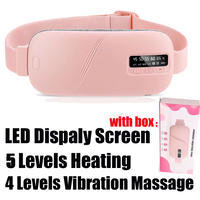 Electric Heating Massager Belt for Menstrual Relief.