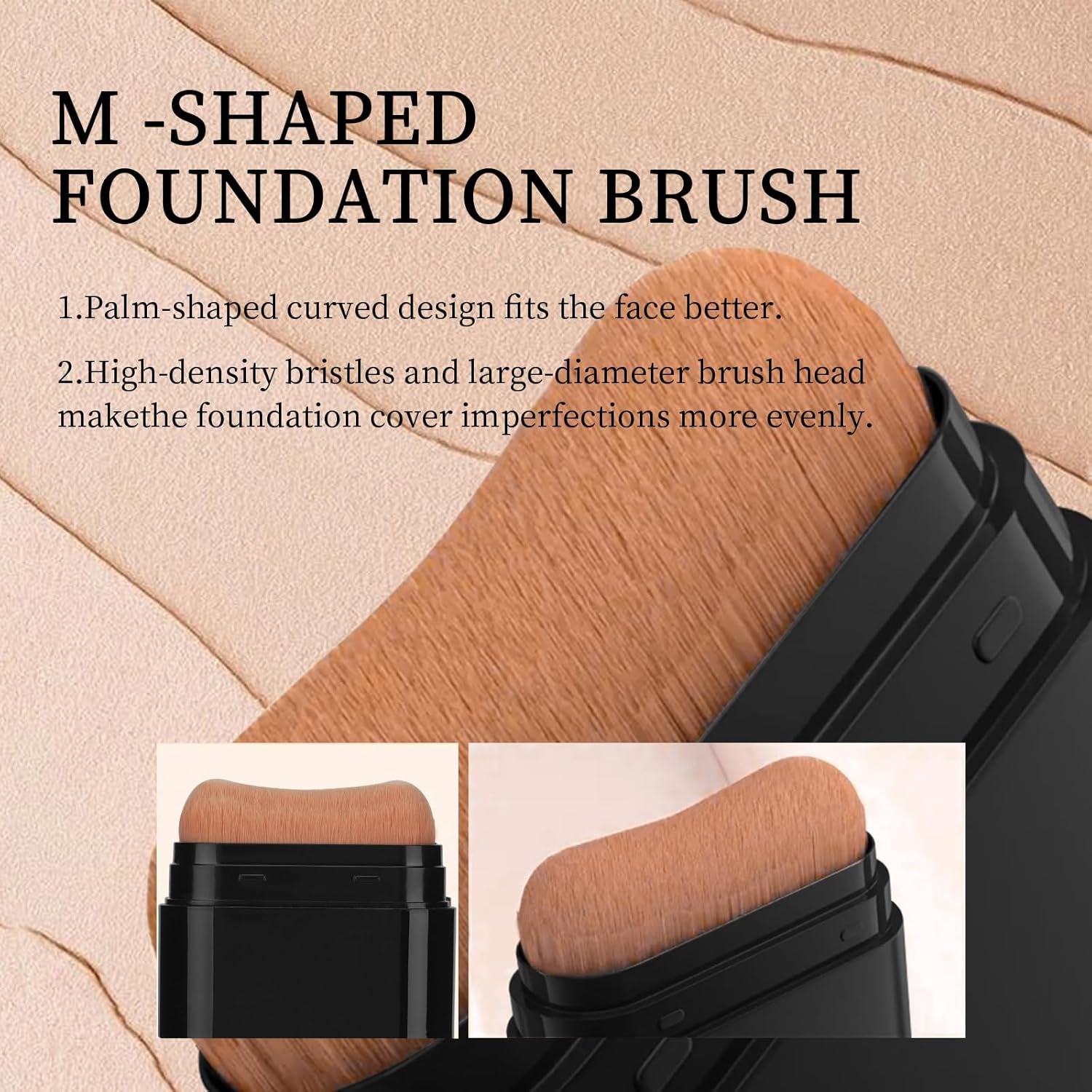 Face Foundation Contour Stick Long-Wear Lightweight Brighten Stick Blemish Contouring Face Concealer Beauty Makeup 02#NATURAL
