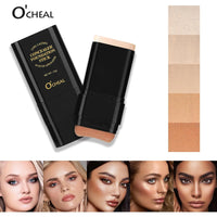 Face Foundation Contour Stick Long-Wear Lightweight Brighten Stick Blemish Contouring Face Concealer Beauty Makeup 02#NATURAL